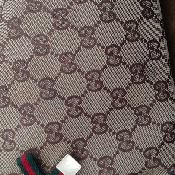 Authentic Gucci GG Monogram Supreme Sherry Web Princy Boston Tote Shoulder Bag - Picture 8 of 14